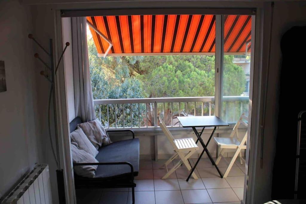 Studio L'Echappee Mandreenne Le Calme Entre Mer Et Foret Saint-Mandrier-sur-Mer Luaran gambar