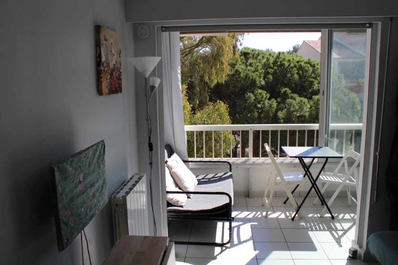 Studio L'Echappee Mandreenne Le Calme Entre Mer Et Foret Saint-Mandrier-sur-Mer Luaran gambar